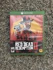 Red Dead Redemption 2 II Xbox One Tested 2 Disc Set w/ Map 4K HDR RDR2