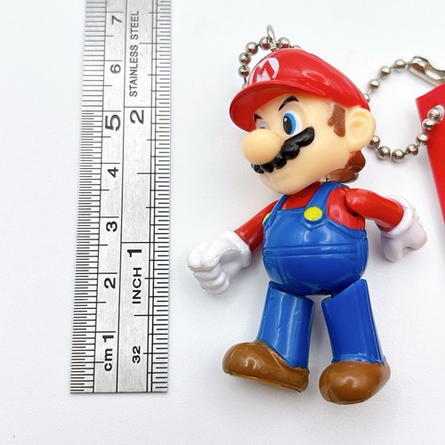 Super Mario Mini Figure Keychain "Mario" Mascot Japan Limited Nintendo #3 - Picture 2 of 8