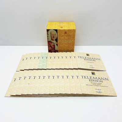 GEORG PHILIPP TELEMANN Complete Edition Brilliant Classics 29 CD Box Set