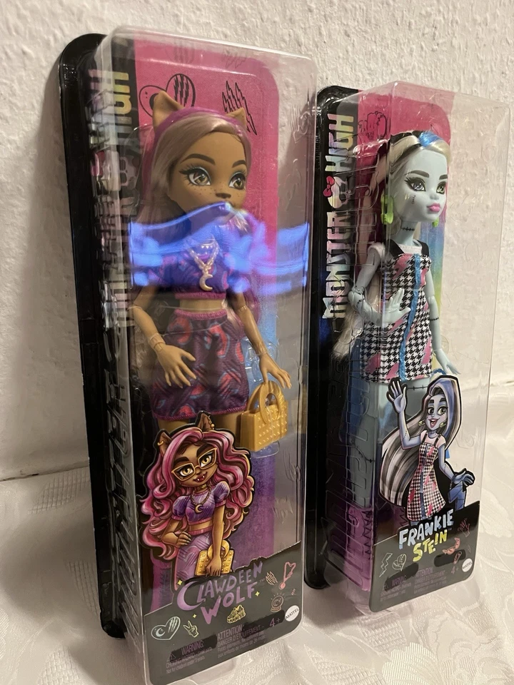 Monster High - Clawdeen Wolf & Frankie Stein Neu OVP - Bild 3 von 4