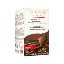 CHOCOLATE HAIR 4EVER STRAIGHTENER KIT LASSIO 6 MONTHS ALACIADO