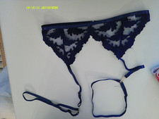 pretty lace suspender strap belt size XL extra large