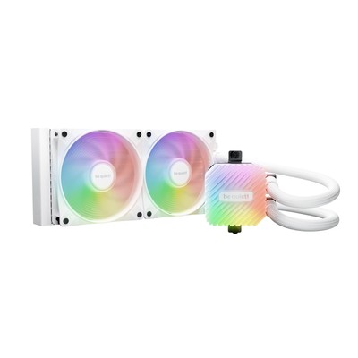 be quiet! Light Loop 240mm All-in-One CPU Flüssigkeitskühler - Weiß