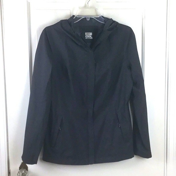 32 Degrees Windbreaker Cool Performance Hooded Bl… - image 2