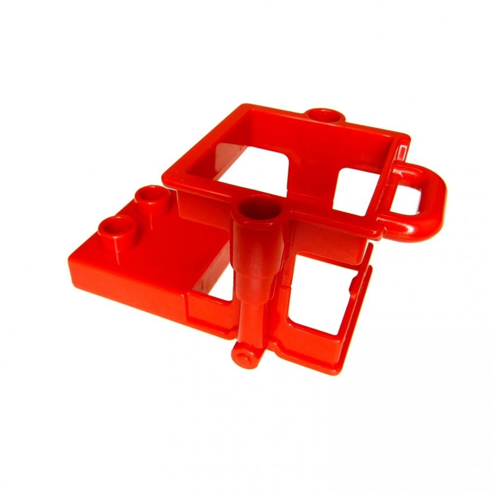 1x Lego Duplo Lift Red 2x4x2 Elevator Construction Site Airport 7436 7840 44700