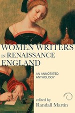 Women Writers in Renaissance E - VERY GOOD