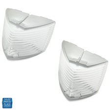 1968 Impala Caprice Bel Air Cornering Corner Light Lamp Lens Clear Pair
