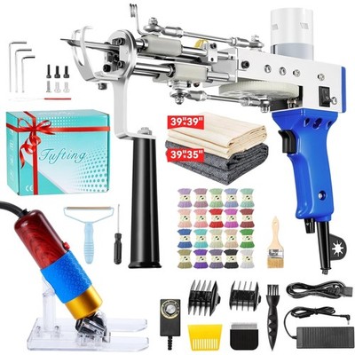 BESGEER Rug Tufting Gun with Carpet Trimmer Kit, Rug Gun with Tufting-Shears ...
