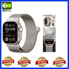 Milanese Loop Compatible for Apple Watch Ultra 3 2 1 Band 49mm 46mm 45mm 44mm 42