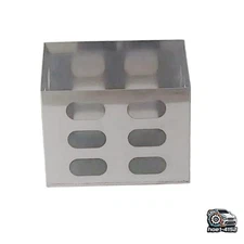 Aluminum 15"x8"x14" Jerry Can Holder Rack Fuel Gasoline For Caravan Silver