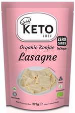 KETO CHEF Makaron konjac typu Noodle Lasagne BIO 270g BIOPLANET