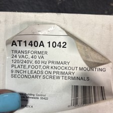 **NEW** Honeywell AT140A1042 Transformer, Resideo 24V-120V/240V, 40VA, Hvac