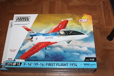 Cobi 5892 Lockheed F-16 Yf-16 First Flight 1974 375 Teile, 1/48