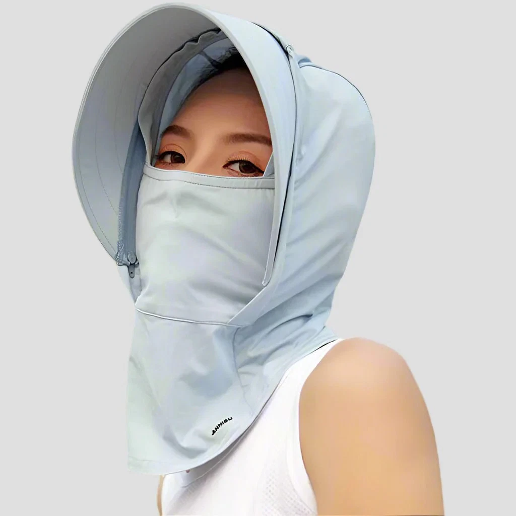 Sun Protective Hat Balaclava UPF 50+ – 3-in-1 Face, Neck Head Shield Weightless