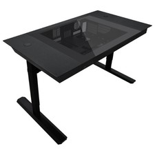 Lian Li DK-07X RGB Glass Desk   Dual ETX / Wa...