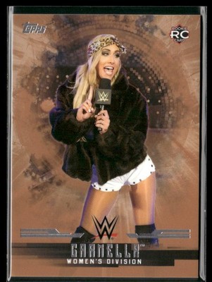 2017 Topps WWE Undisputed #W-5 Carmella Women s Division Bronze #/99 RC