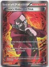 Maxie's Hidden Ball Trick (158 Full Art) Ultra Rare XY - Primal Clash PRC Suppor on eBay