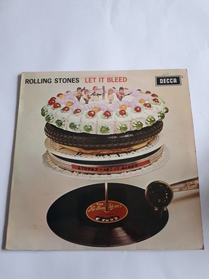 LP The Rolling Stones - Let it Bleed, Schallplatte Rock 1969 UK Pressung