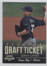 2011 Playoff Contenders Draft Tickets 37/99 Lenny Linsky #DT3 2p4