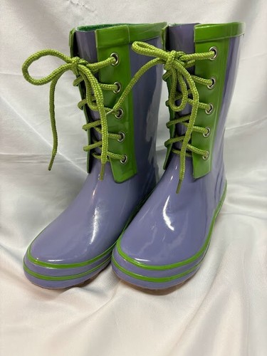 Girl's Rain Boots New Aqua Stop Size 12 Med Jamie Style - Picture 5 of 6