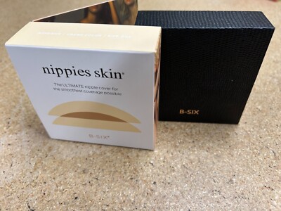 Nippies Skin-ORIGINAL B-SIX Adhesive. 1 Pair.Creme Color. Size A-C Cups (S/M) 3 