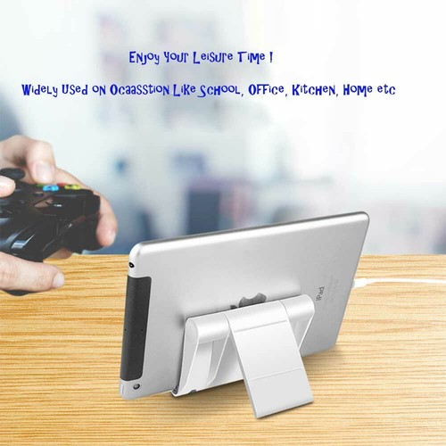 Portable Desk Desktop Phone Stand Holder For iPhone Cellphone Tablet US Red - Picture 11 of 11