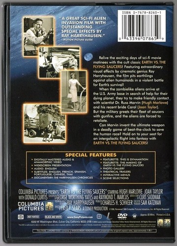 The Fantastic Films of Ray Harryhausen Legendary Science Fiction Series, 5 DVD's - Imagen 10 de 14