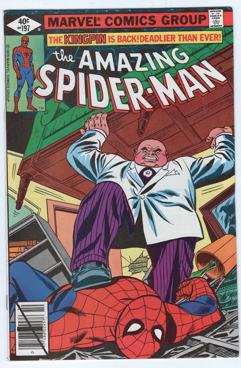 AMAZING SPIDER-MAN #197 - 8.5 - OW-W - Kingpin | eBay