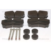 Bremsbelagsatz, Scheibenbremse Triscan 8110 15029 FüR Iveco, Hinterachse