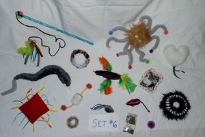 14 tough CAT TOYS #6~teaser wand,octopus,snake,bird -catnip,jingle,crinkle,etc!