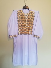 Afghan Persian Traditional Men Shirt Pirhan Kurta Kameez