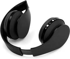 Headphone Over-Ear Super Bass Detachable Cable Folding Design Light Weight Black