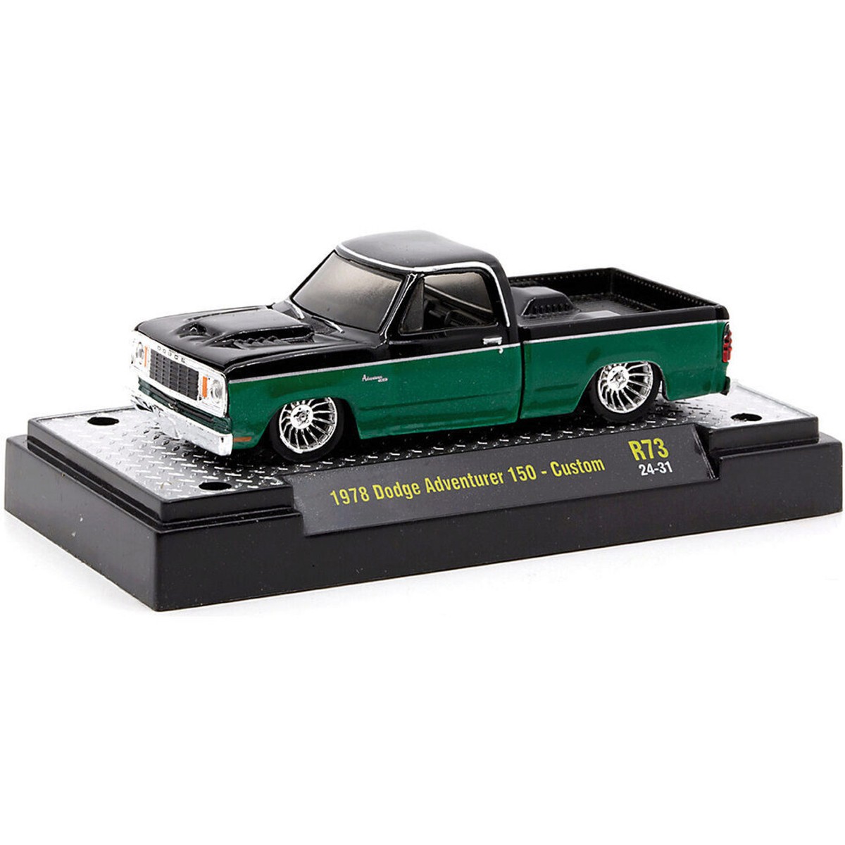 M2 Machines 1/64 Diecast 1978 DODGE ADVENTURER 150 CUSTOM W/ Lift