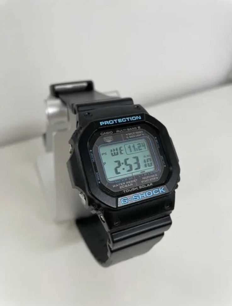 Casio G-Shock GW-M5610BA-1JF 43.2mm Black Resin Case with Black