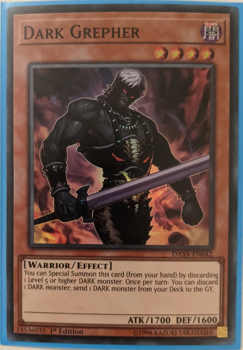 黑暗grepher yu-Gi-Oh! TCG 个人交换卡片游戏| eBay
