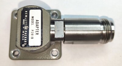 HP, AGILENT KEYSIGHT P281B, WAVEGUIDE P BAND (WR62) TO N (f) ADAPTER