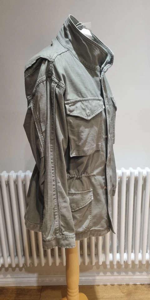 Frame Denim Service Military Utility Cargo Jacket. New L RRP £316.65 - Image 4 of 4