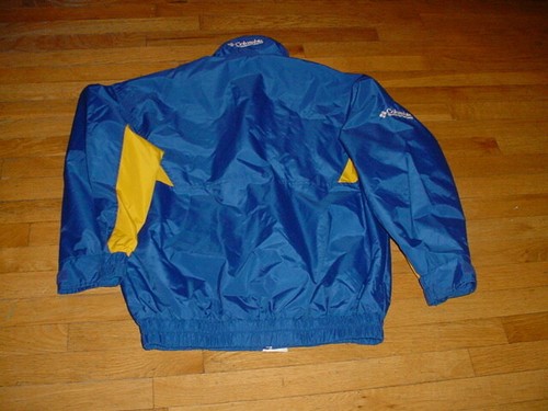 RARE Y2K 2002 Winter Olympic Salt Lake NBC Crew Jacket Coat By Columbia Men L - Picture 5 of 7