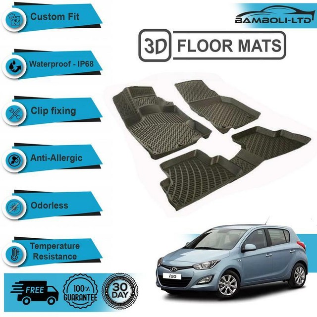 3D Floor Mats Liner Interior Protector Fit for Hyundai i20 20082014 eBay