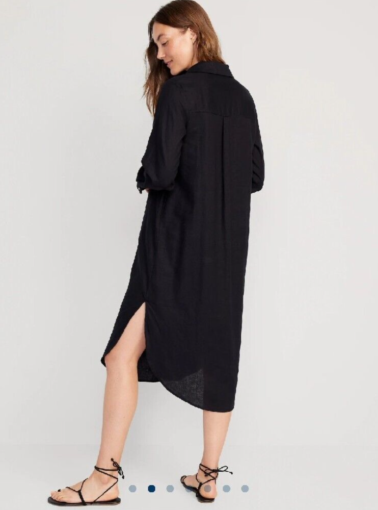 old navy black long sleeve dress Long Sleeve Dresses for Women