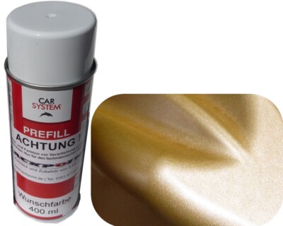 1 Spraydose 400ml Champagner Beige Metallic Autolack kein Klarlack Lackpoint
