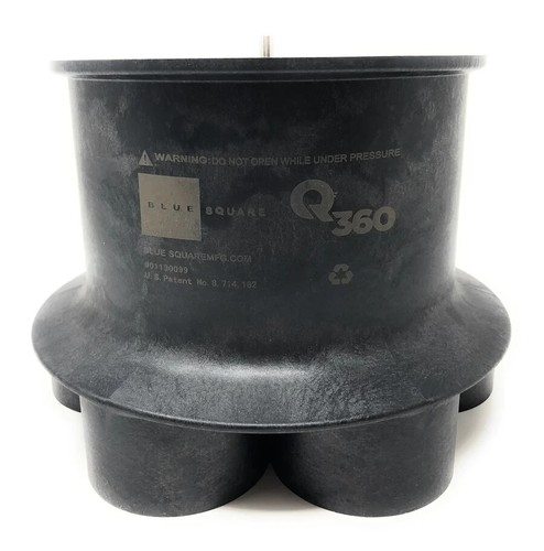 Blue Square Q360 6-Port 2" Water Valve Body Replacement Pool Part - Picture 5 of 5