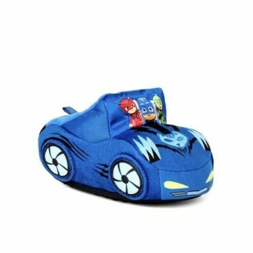 New Blue PJ Masks House Slippers Size 5-6 for Toddler Boys-image