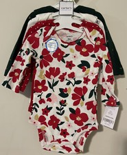 Carters, Infant Girls, Size 3 Months, Set of 4 - One Piece Set NWT A3884
