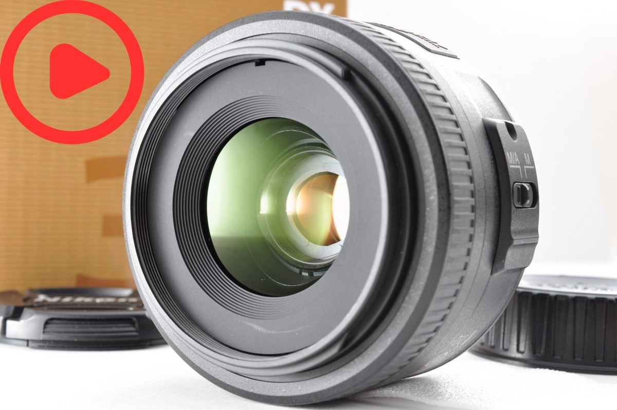 Nikon AF-S DX NIKKOR 35mm f/1.8 G Aspherical Lens w/ Box