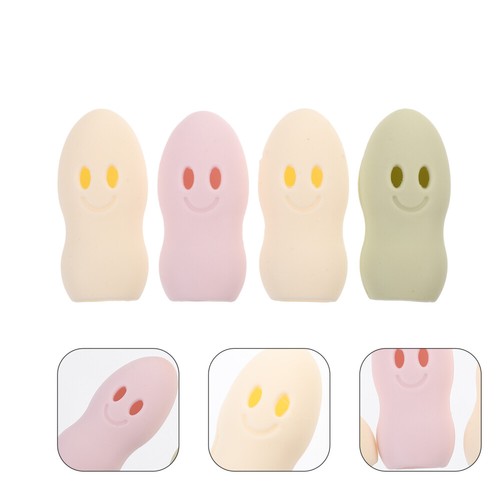 4 Pcs Toothbrush Head Protective Sleeve Case for Traveling Child Cover Covers
