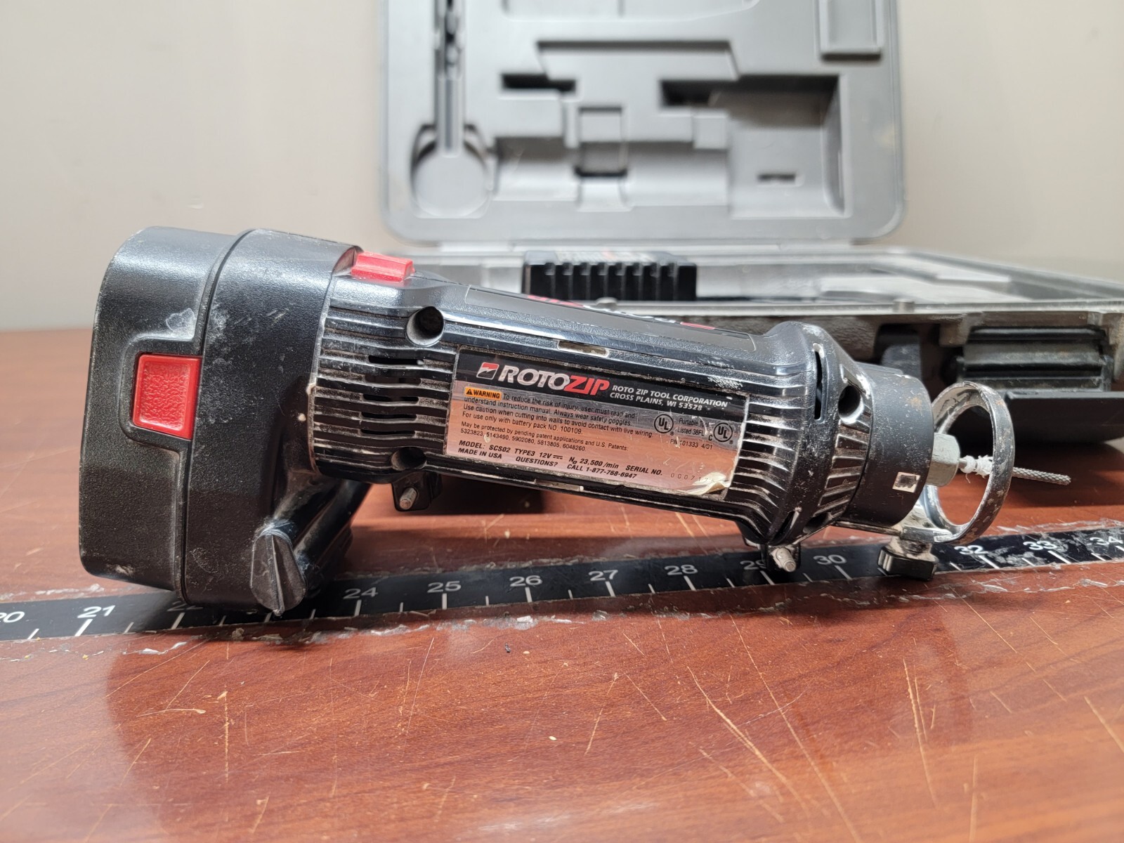 RotoZip Spiral Saw SCS02 12V w/ Battery, Charger & Case c-x | eBay