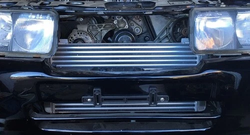 ★ NEW Merkur XR4Ti Aluminum Radiator Shorty Aftermarket Performance Part ★ - Image 2 of 2