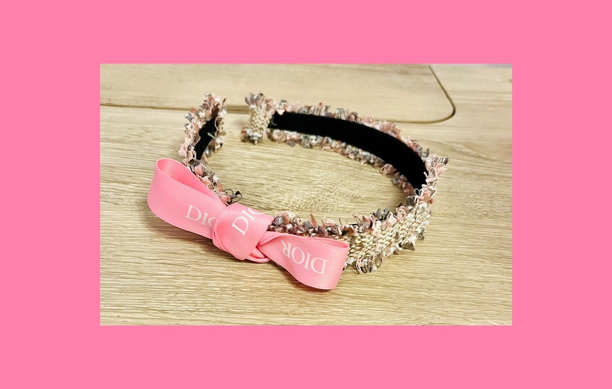 Authentic Dior Ribbon Made Diy Headband | eBay display picture 3