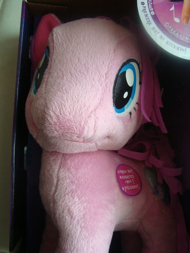 VELVET PLUSH MY LITTLE PONY MY LITTLE PONY 35CM PINKIE PIE MUSIC/LIGHT - Picture 2 of 4